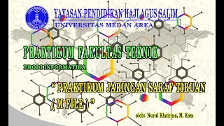 Jaringan Syaraf Tiruan ( Program Matlab dengan M File ) Modul 2 - Oleh: Nurul Khairina, M. Kom