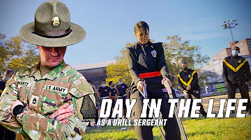 DAY IN THE LIFE OF A NATIONAL GUARD RSP DRILL SERGEANT VLOG