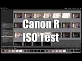 CANON EOS R ISO Test: всё, как у всех. Но в целом хорошо.