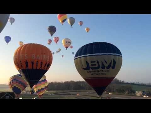 Video till Varmluftsballonger över Engelska kanalen