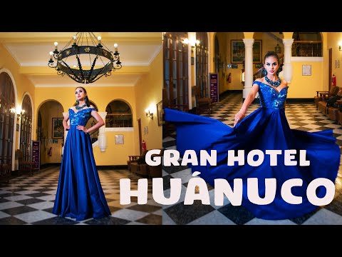 Sesión de fotos en el Gran Hotel Huánuco