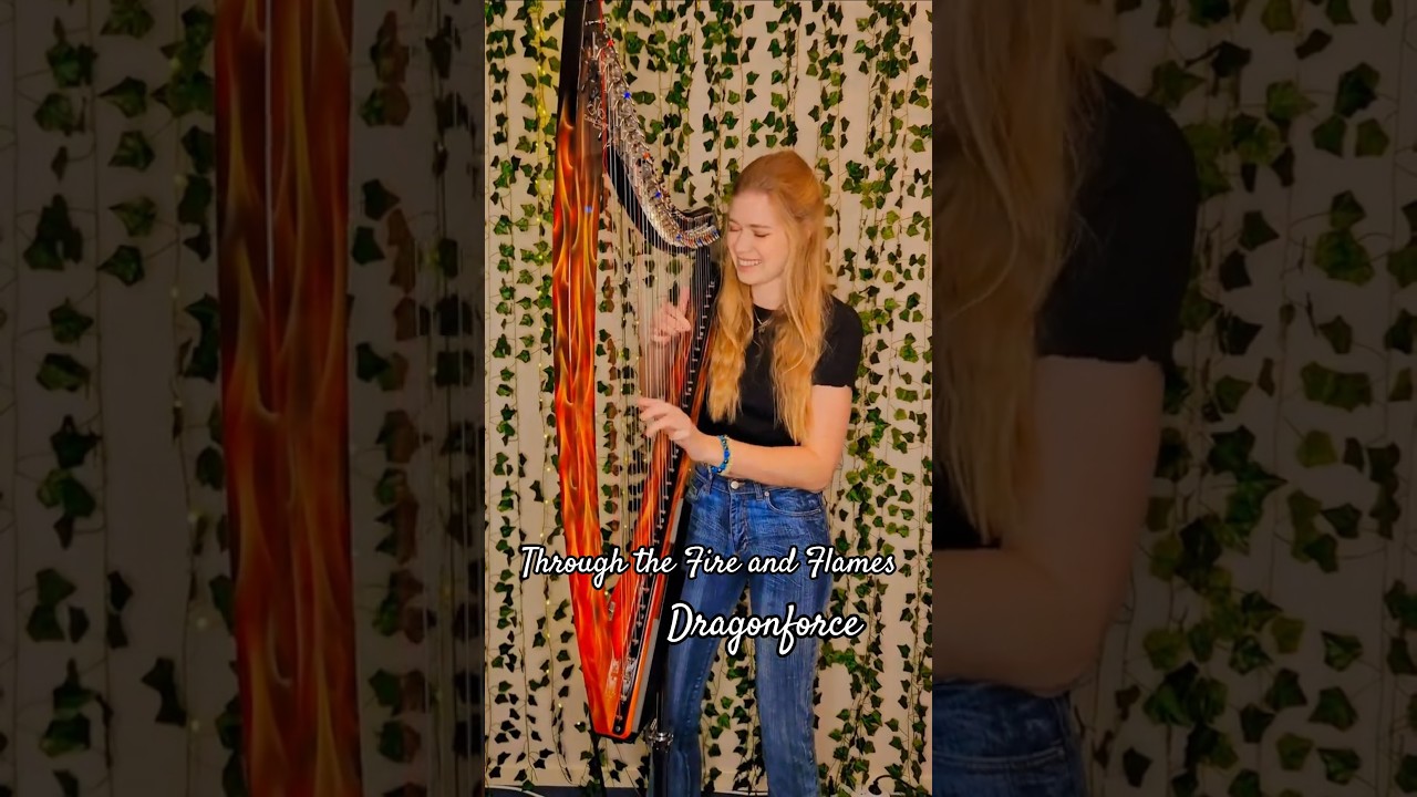 When they say it’s impossible on harp.. challenge accepted🔥 #dragonforce #throughfireandflames #harp adlı videoyu YouTube'da izle When they say it’s impossible on harp.. challenge accepted🔥 #dragonforce #throughfireandflames #harp adlı videoyu YouTube'da izle