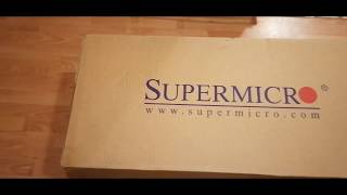 Небольшой обзор Серверной платформы SuperMicro SYS-7049P-TRT (SAS из коробки не запустится!)