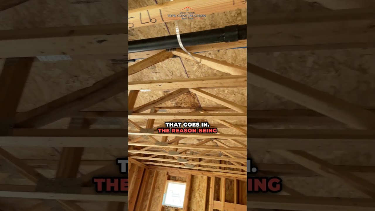 Plumbing Goes In First New Construction Homes
