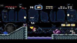 SMW custom boss: pix. Hack created by @Yoshi9429 