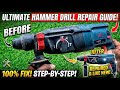 2 26mm Rotary Hammer Drill machine repairing | Hammer drill repair