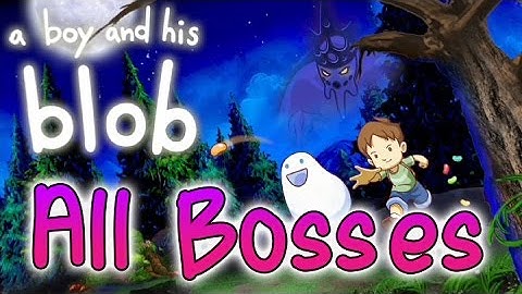 A Boy and His Blob All Bosses | Boss Fights  (Wii, PS4, PC, XOne, Vita)