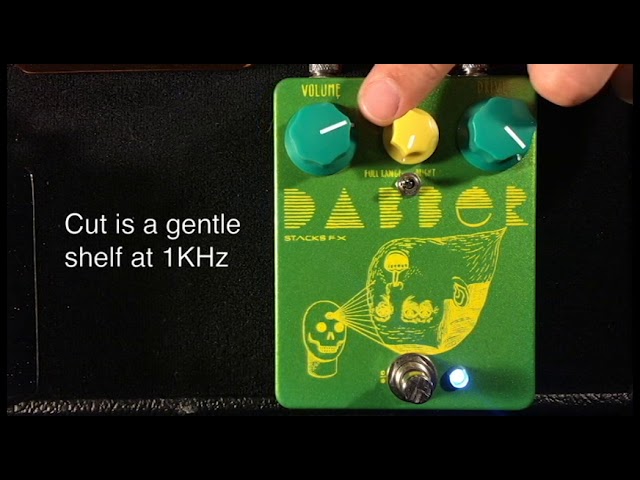 Vintage Overdrive - Dabber Overdrive Guitar Demo - YouTube