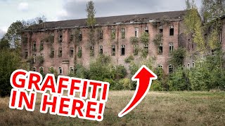 GRAFFITI in Old Abandoned Fortress - This place is HUGE!