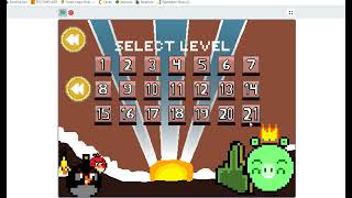 ANGRY BIRDS WAVE 1 IN SCRATCH  BUT HARD MODE v2