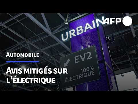 Mondial de l'auto : l'électrique reste trop cher pour certains consommateurs | AFP