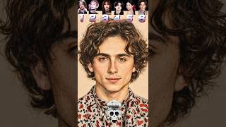 Rolling the Dice 😱, Draw a New Timothée Chalamet Character! #shorts #timotheechalamet #trending