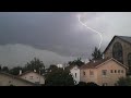 Ref:SAZtxztvyR0 Impact #foudre #orages � #tarbes  
