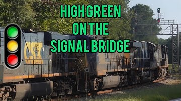 [3 of 5] [4k] CSX M693🚦Knocks Down Signal in Modoc, South Carolina - 09-23-2023
