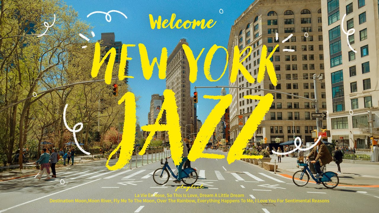 Плейлист | В Нью-Йорк, где течет джаз🗽l Расслабляющая джазовая музыка для работы, учебы