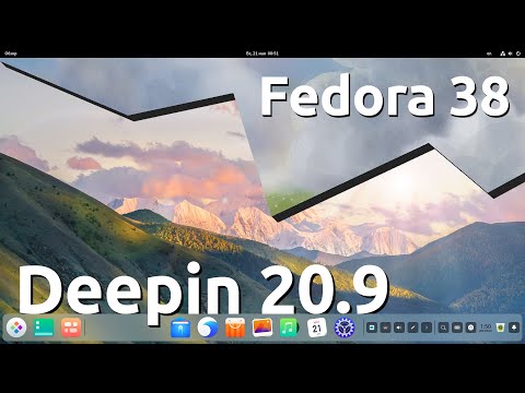 Видео: Fedora 38 - нужна изюминка - Теперь для смартфонов. Deepin 20.9 - уже не так красив? QEMU 8