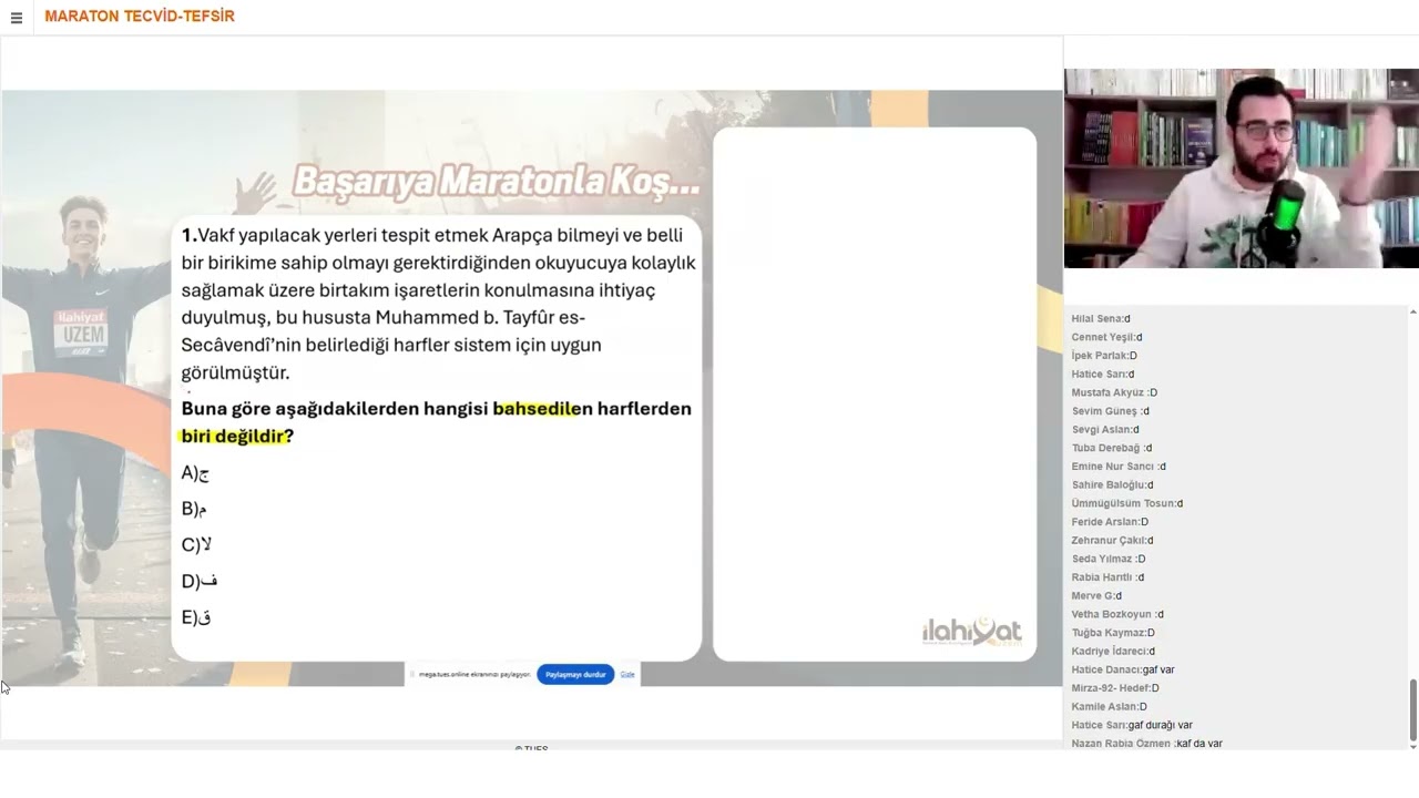 MARATON TECVİD-TEFSİR - Ders Kesitleri   #dkab #dhbt #mbsts #kpss #ags