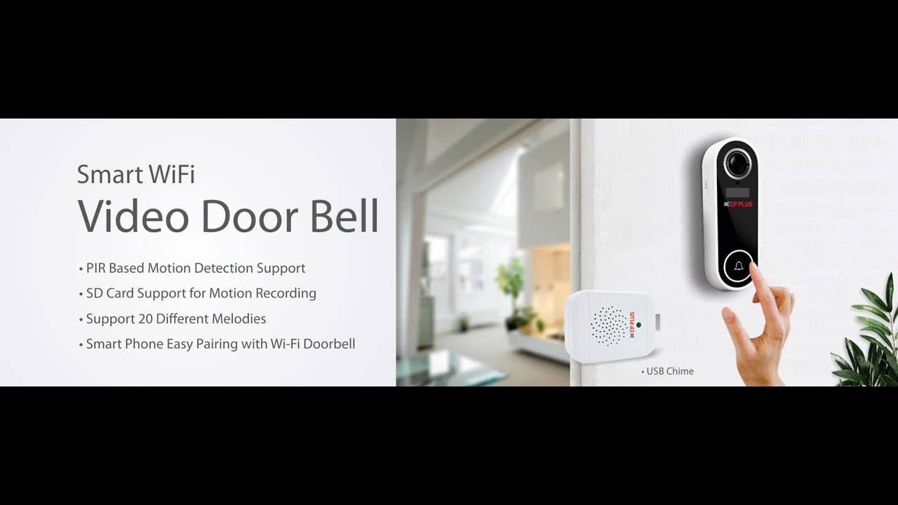 CP Plus Smart WIFI Doorbell CP-L23