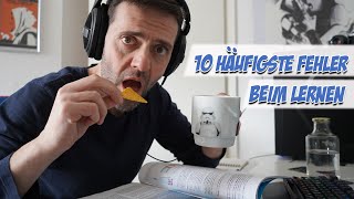 10 häufigsten Fehler beim Lernen | Pflege Vlog | Pflege Kanal