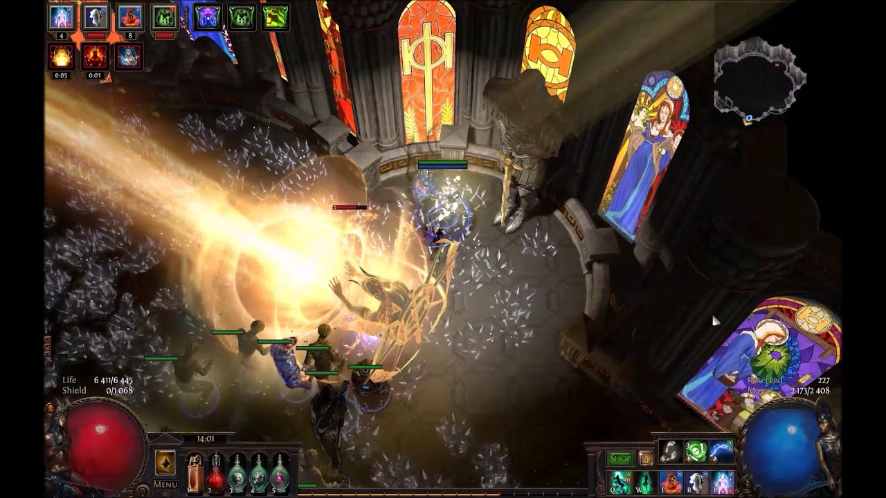 POE 3.1 T15 Basilica Boss fight YouTube