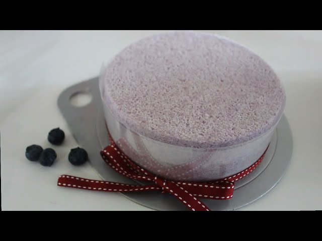 블루베리 떡케이크 만들기 Blueberry Rice cake