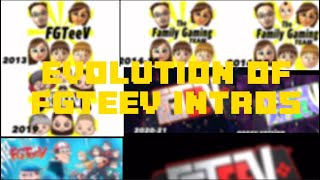 Evolution of fgteev intros 2013-2023 Profile