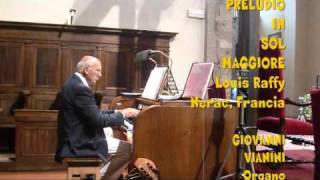Preludio Sol Maggiore, L. Raffy - Giovanni Vianini, Organo Mascioni