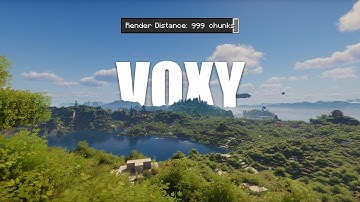 Better than Distant Horizons? - VOXY ( A LOD Rendering Mod ) | Minecraft | RTX 5090 | 4K