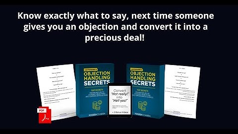 How To Handle Objections In Sales -  Happionaire’s Objection Handling Secrets | By Yogesh Chabria