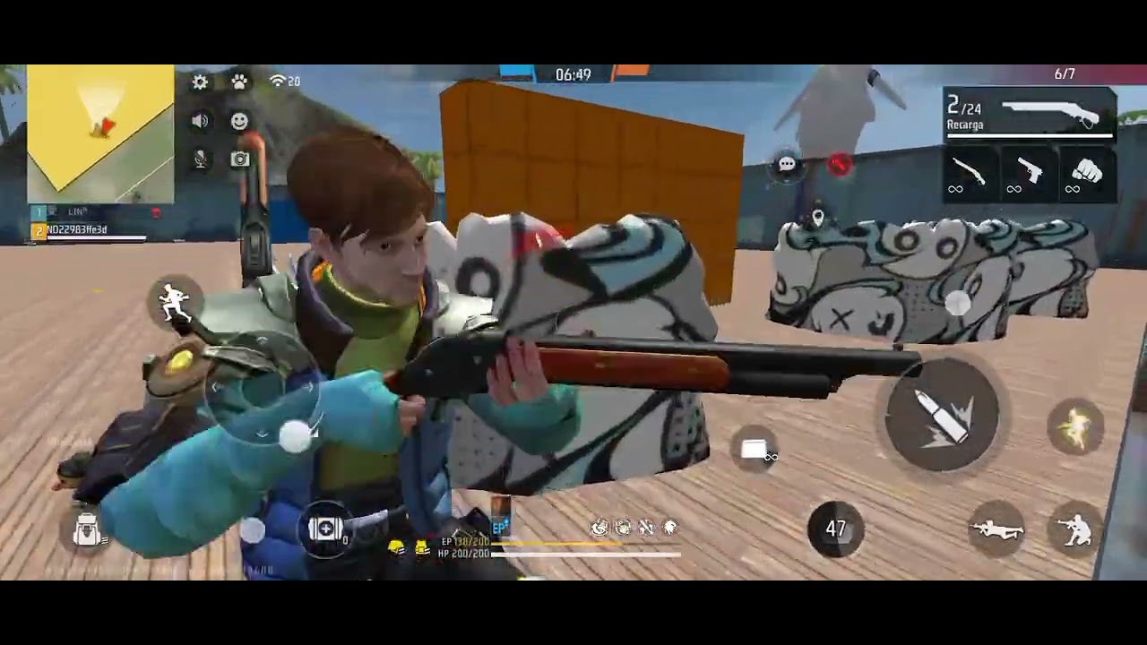 JUGANDO FRE FIRE 🐸🐸🐸!!!! volví 