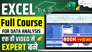 Excel Full Course for Data Analysis with Projects [ 2 Hours] | Excel Tutorial 2024 screenshot 2