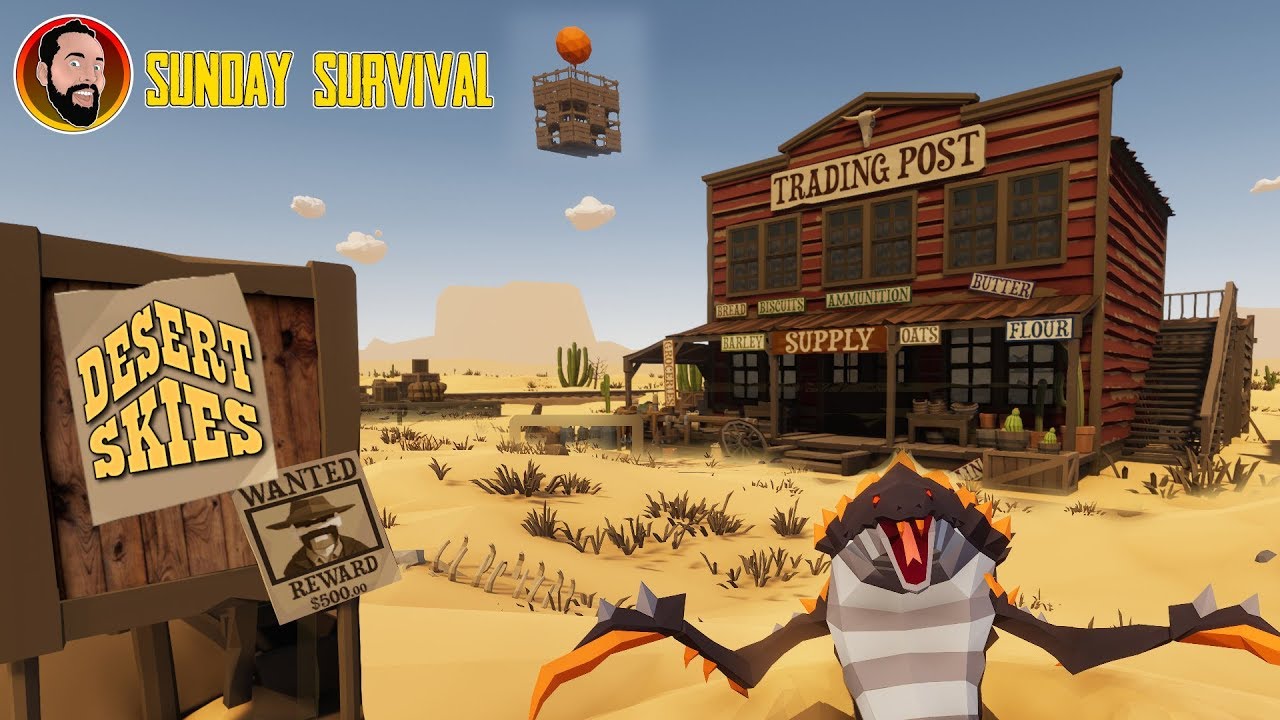 Desert Skies | Sunday Survival LIVE | Early Access Game-Play
