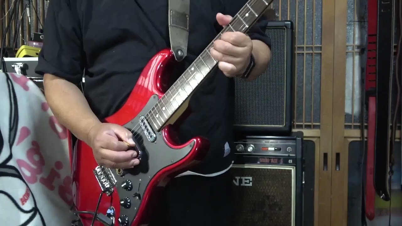 ARIA ブライアン・メイ STG-CST BURNS TRI-SONIC kissy's Guitar Collections】ARIA STG CST BURNS TRI SONIC Pickups