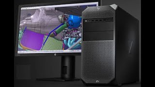 HP Z4 G4 Tower Workstation GPU Installation with NVIDIA Quadro P2200 5GB Graphics