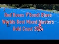 Red roses v bondi blues worlds best mixed masters hockey tournament 2024