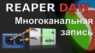 Многоканальная запись в РИПЕР. Как записывать несколько дорожек одновременно.