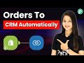 From Order to CRM Automatically (E-Commerce Automation)