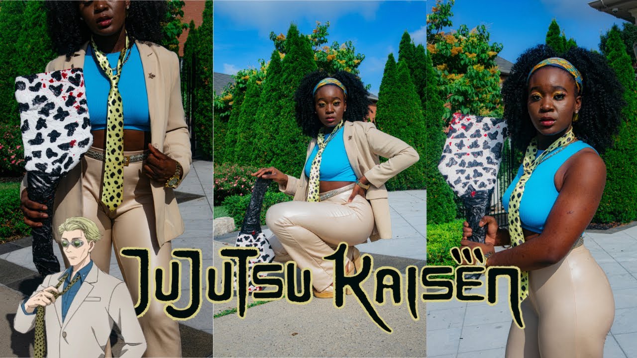 NANAMI JJK COSPLAY | DIY, BLACK GIRL COSPLAY, EASY MAKEUP, FAN EXPO LOOKS