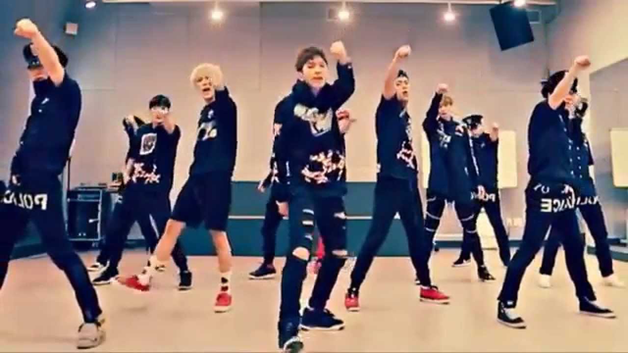 MONSTA X 'Trespass' mirrored Dance Practice - YouTube