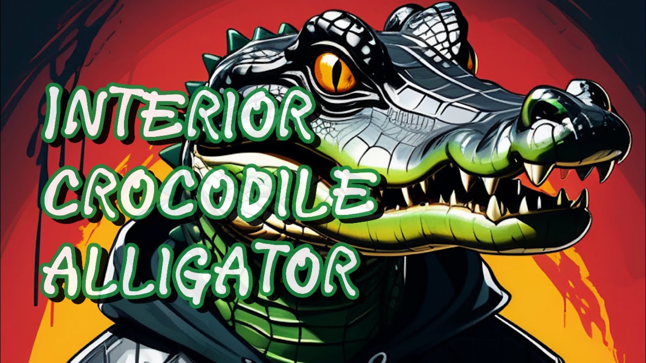 Interior Crocodile Alligator - Chin Flow ( Official Visualizer Video