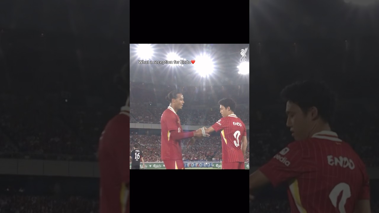 What a moment for Endo🇯🇵 