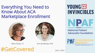 Everything You Need to Know About ACA Marketplace Enrollment - 2022 #GetCovered | NPAF