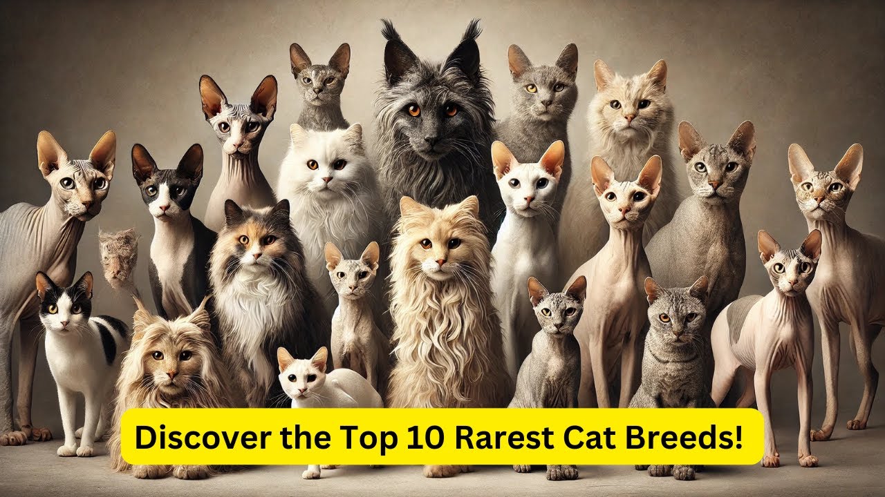 Discover the Top 10 Rarest Cat Breeds! - YouTube