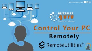 Seamless Remote Control: Master Your PC Remotely with Remote Utility Software (Hindi) 🔥🔥 screenshot 5