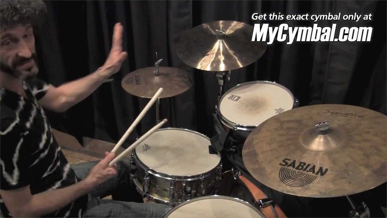 Sabian 16" Signature JoJo Mayer Fierce Crash - Played by JoJo Mayer (JM1690-1050510B)