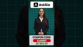 AskSia Coupon Code 2026 | asksia discount code | Unlock 30% OFF AI Study Assistant