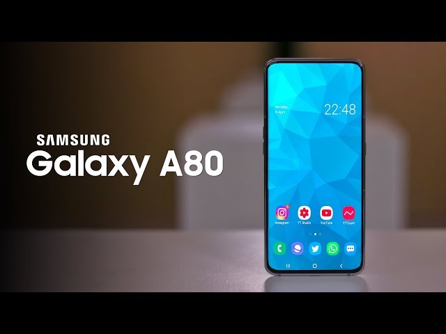 Samsung Galaxy A80 Top 5 Features Youtube