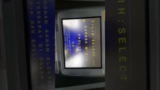 CDM *May Bank* Cara bank in