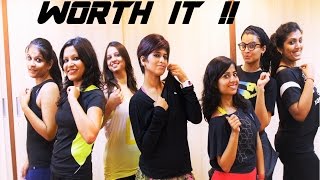 Zumba Routine on Worth It ' Fifth Harmony' by Vijaya