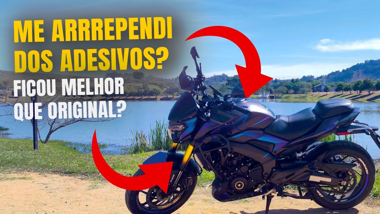 Ninguém te Contou: Adesivação da Dominar 400 Vale a Pena?